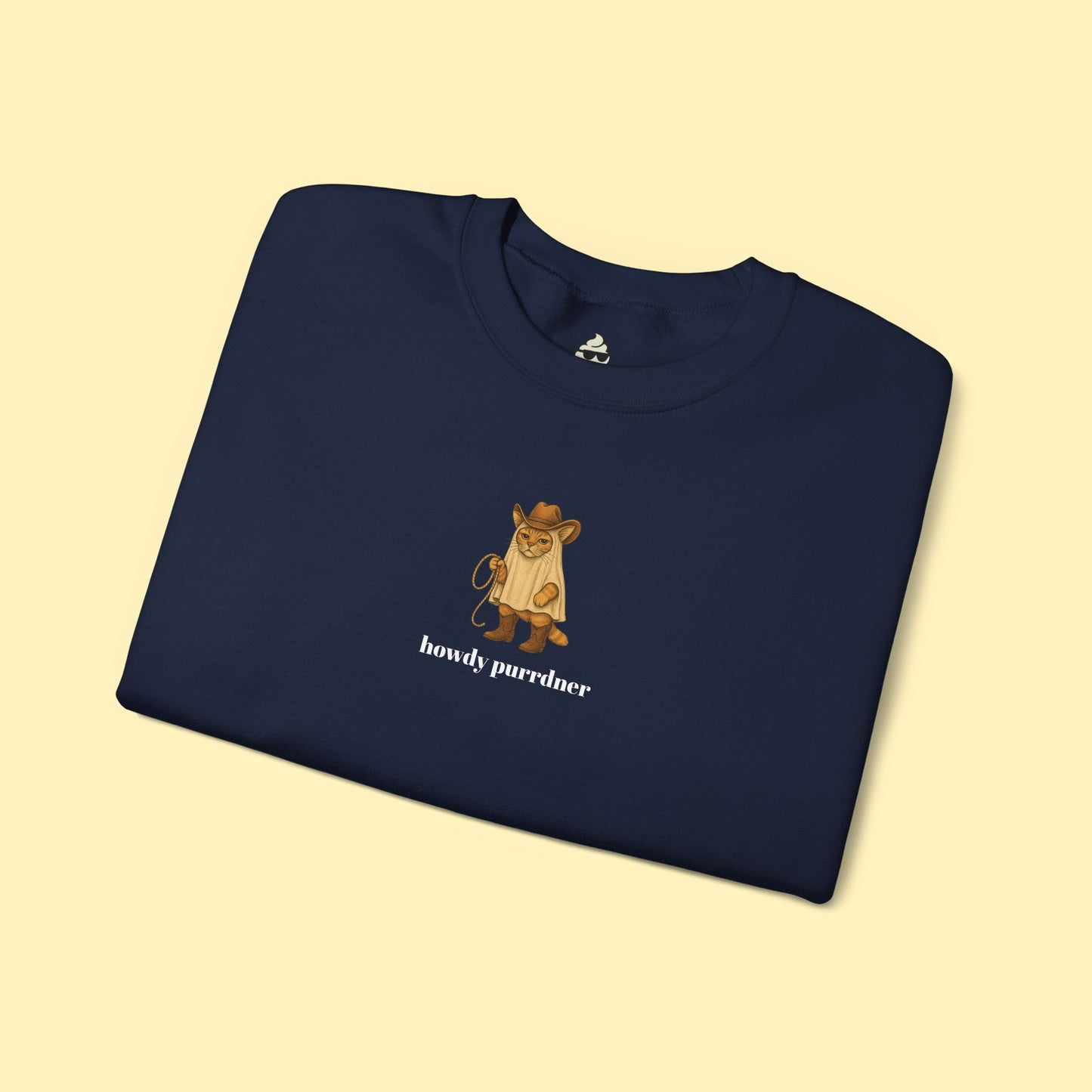 Howdy Purrdner Crewneck