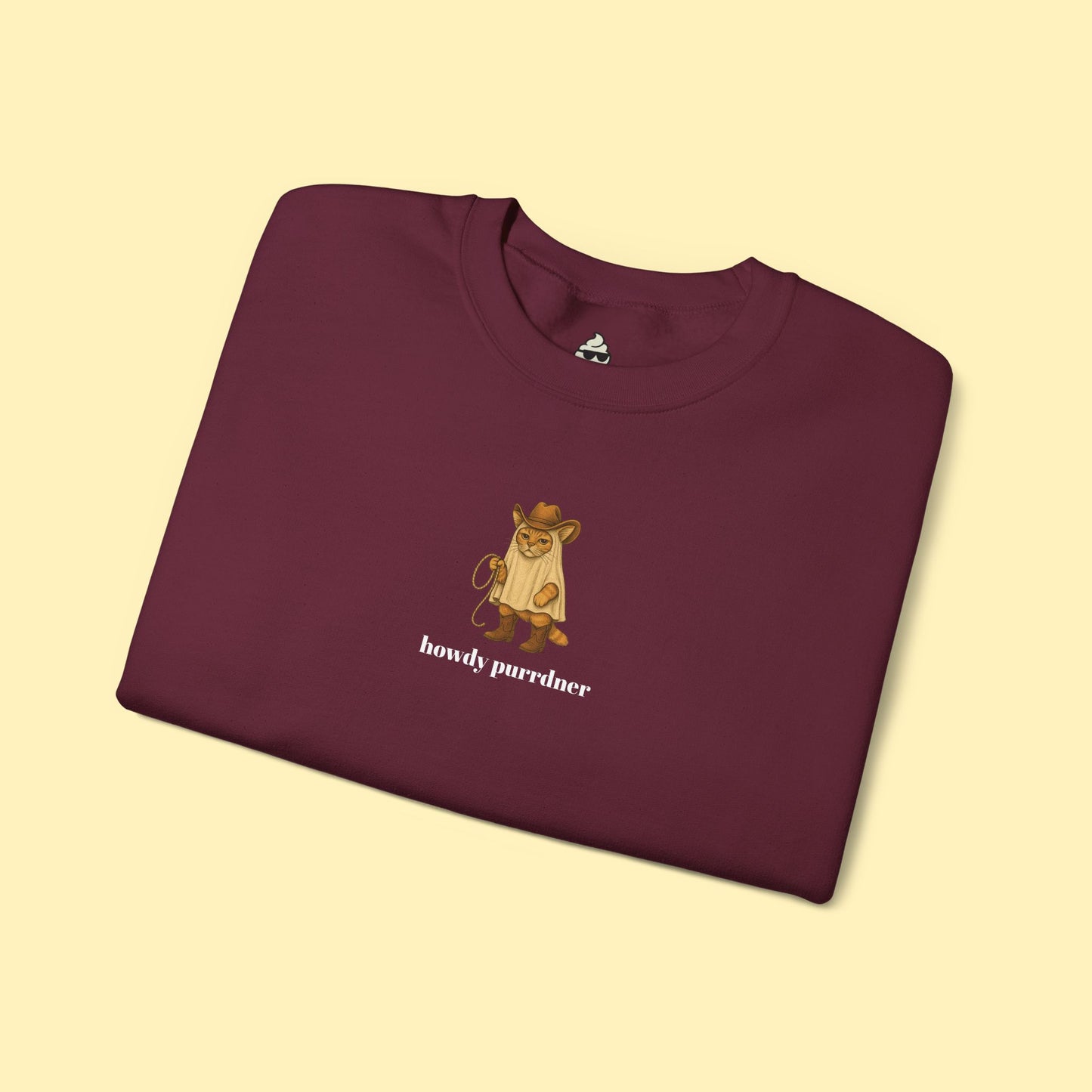 Howdy Purrdner Crewneck