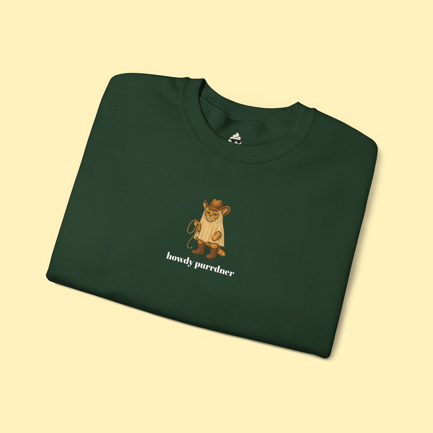 Howdy Purrdner Crewneck