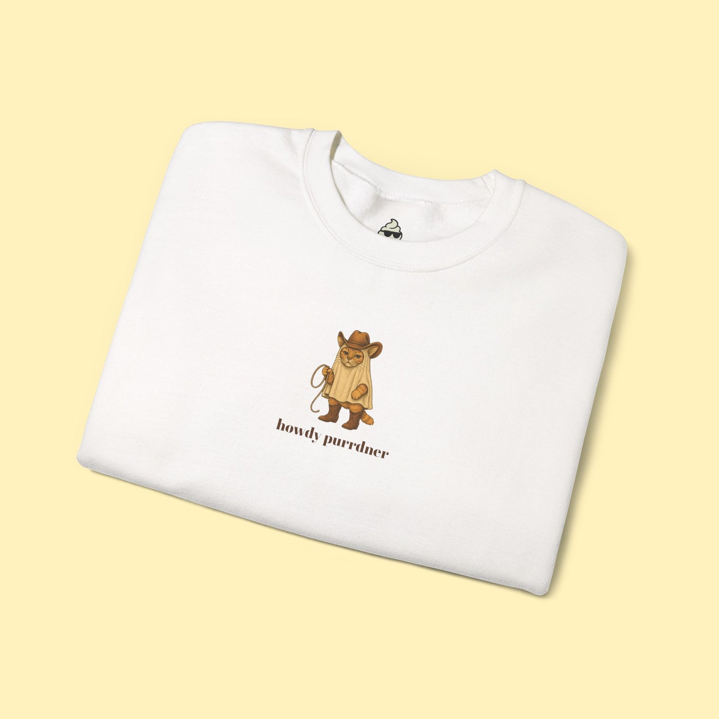 Howdy Purrdner Crewneck