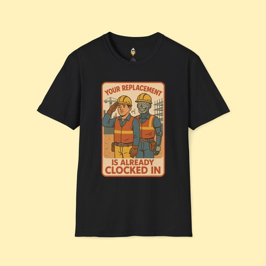 Your Replace is Clocked In T-Shirt