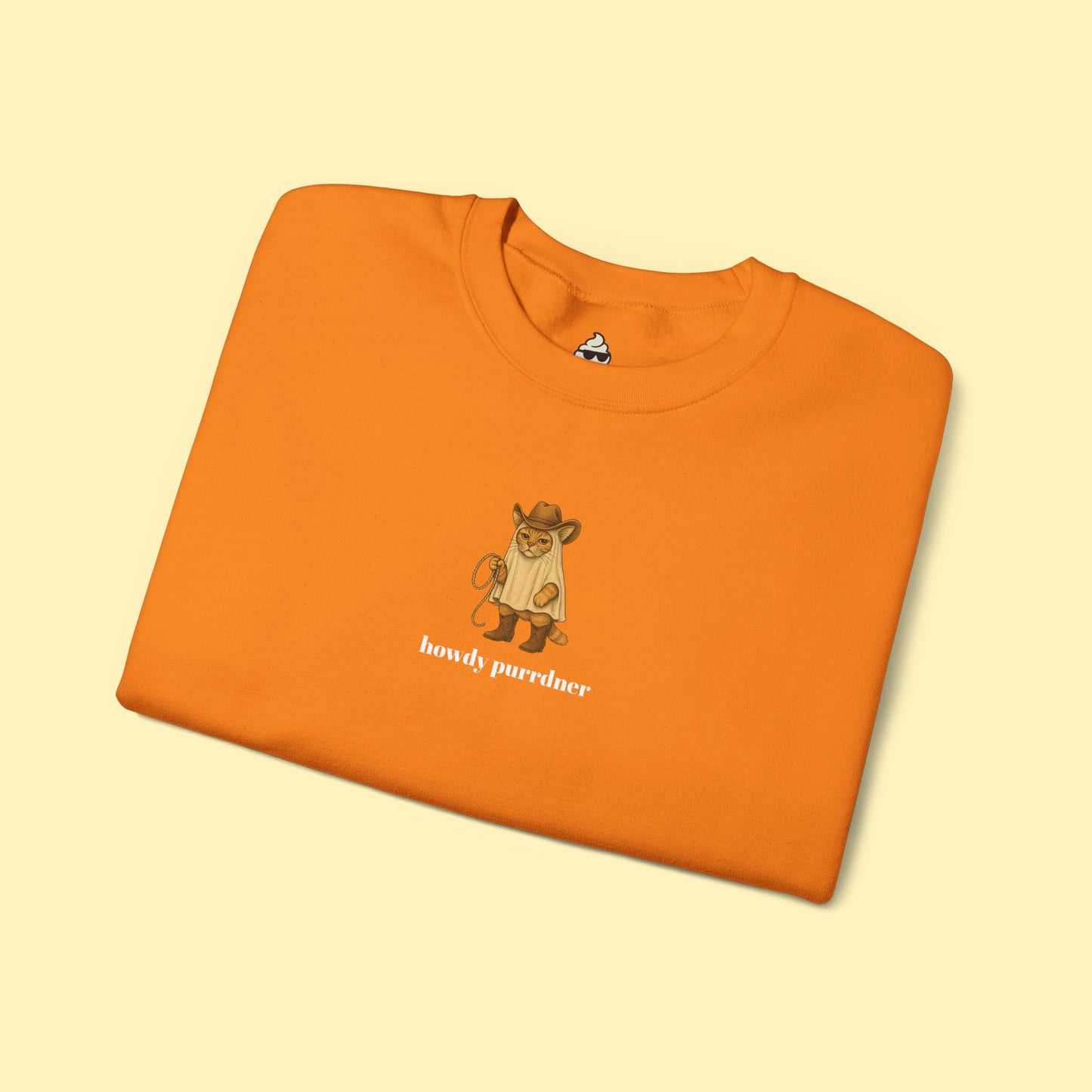 Howdy Purrdner Crewneck