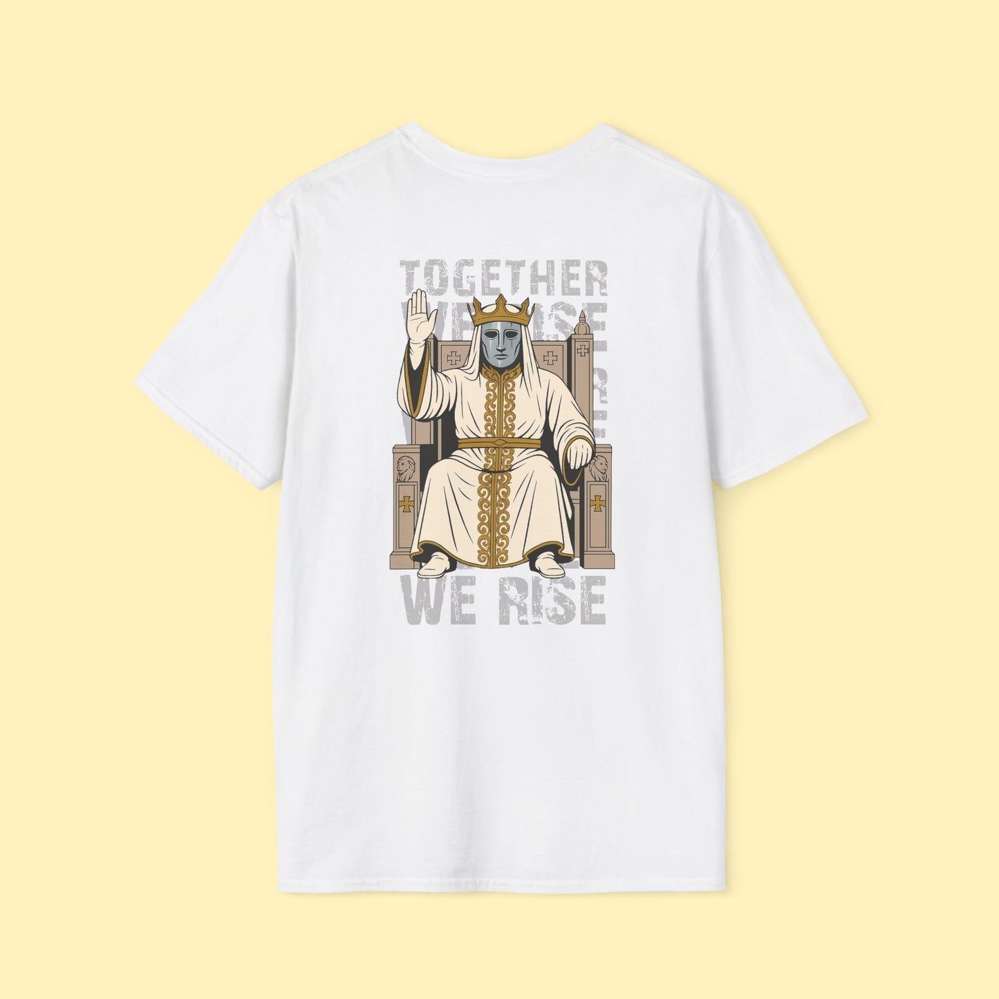Together We Rise Crusader T-Shirt (White)