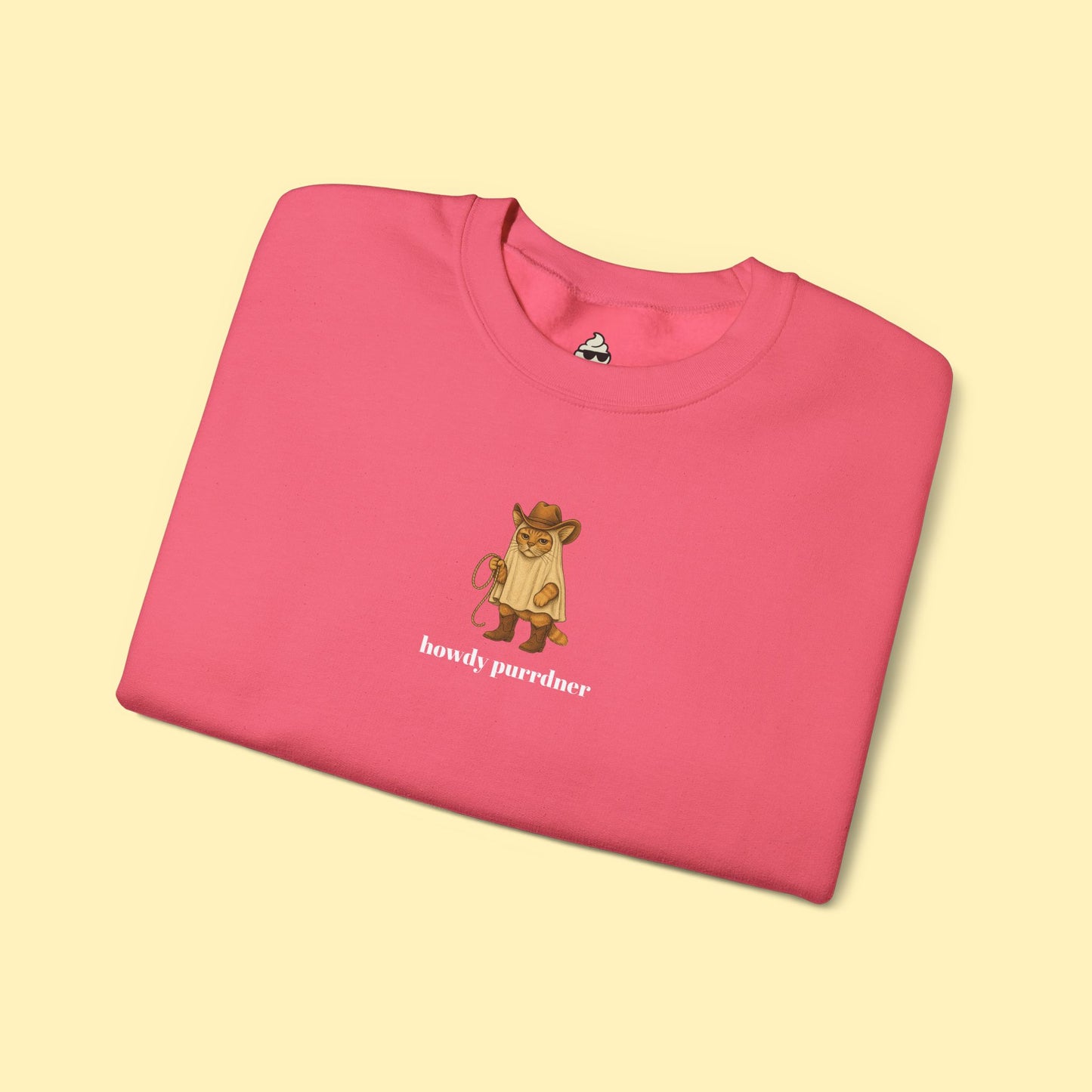 Howdy Purrdner Crewneck