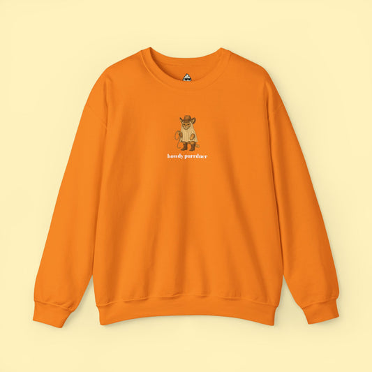 Howdy Purrdner Crewneck