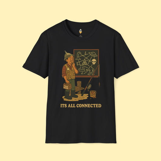 It's All Connected Conspiracy T-Shirt