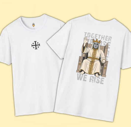 Together We Rise Crusader T-Shirt (White)