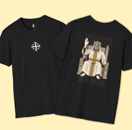 Together We Rise Crusader T-Shirt (Black)